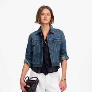 Madewell Crop Jean Trucker Jacket